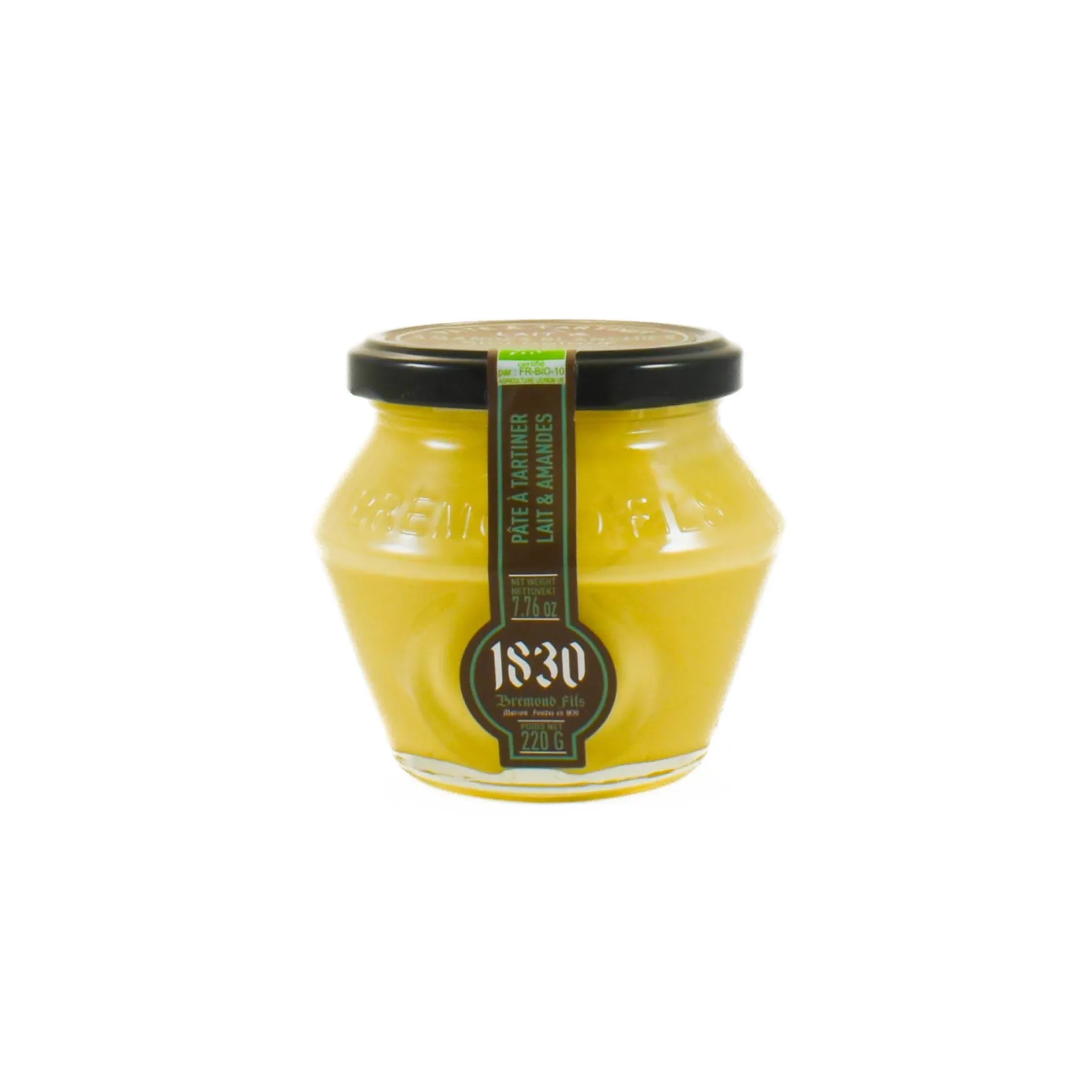 Maison Bremond Ingredients Brands|French Ingredients^Organic White Almonds And Milk Spread, 220g