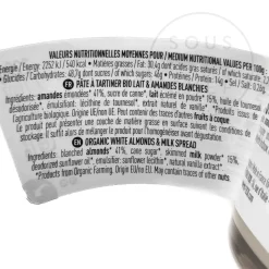 Maison Bremond Ingredients Brands|French Ingredients^Organic White Almonds And Milk Spread, 220g