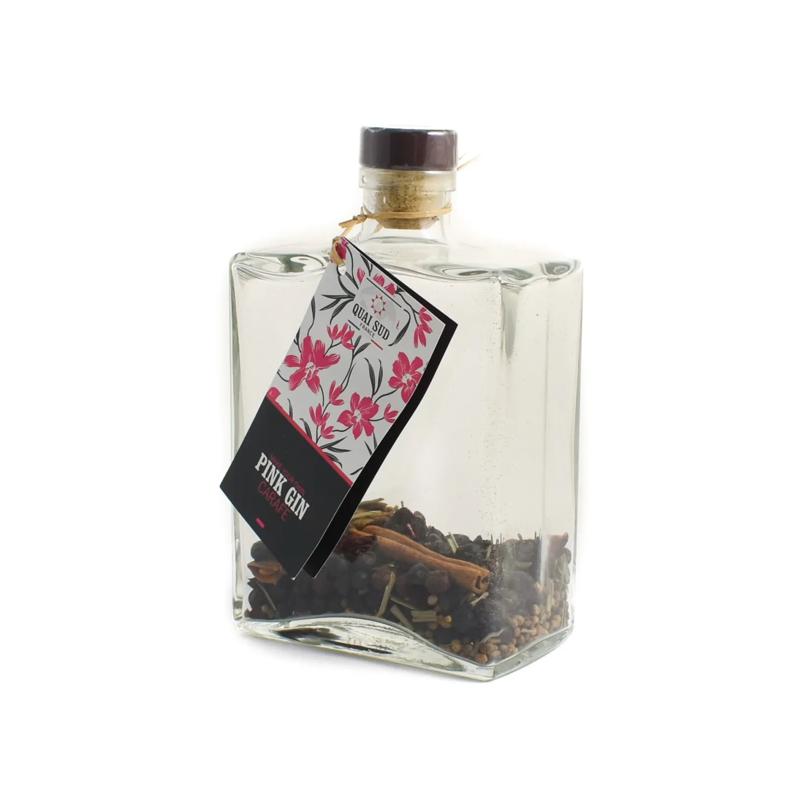 Quai Sud Ingredients Brands|Drinks^Make Your Own Pink Gin Infusion, 40g
