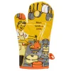 Blue Q Kitchen Textiles & Clothing^Man with a Pan Double Sided Oven Mitt