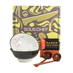 Sous Chef Japanese Ingredients|Crockery & Dinnerware^Maple Leaf Ramen Bowl Set
