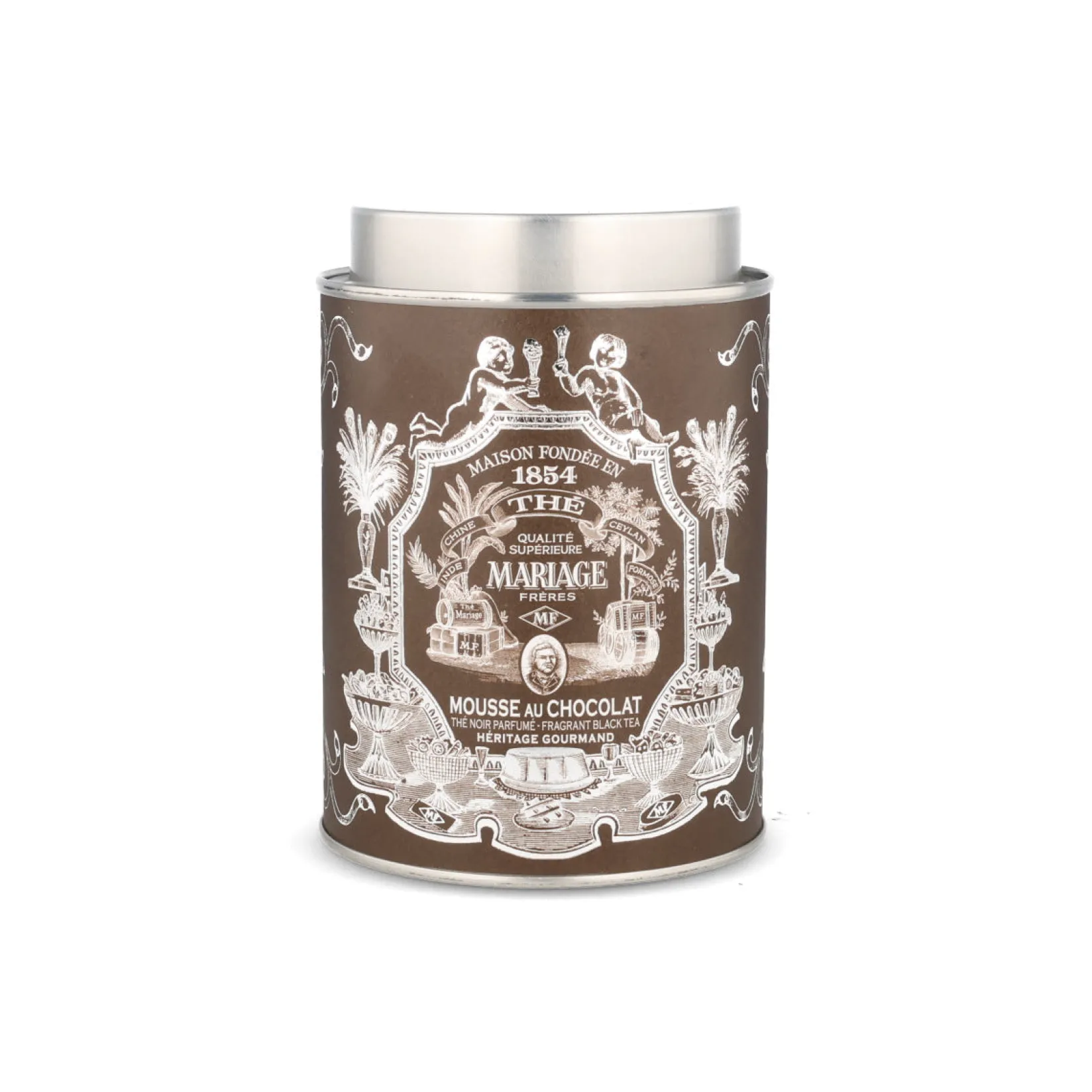 Mariage Freres Ingredients Brands|Drinks^Heritage Gourmand Mousse au Chocolat Black Loose Tea, 100g