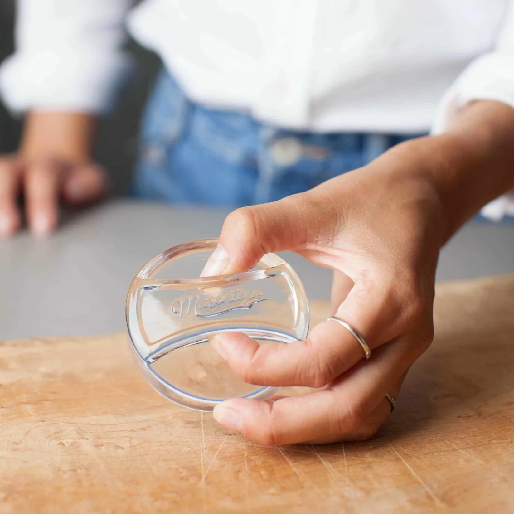 Masontops Pickling, Preserving & Fermenting Jars^Pickle Pebbles, Set of 4 Wide Mouth Fermentation Weights