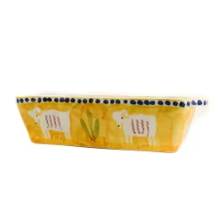 Materia Baking Supplies & Equipment^Gallina Yellow Goat Rectangular Roasting Dish