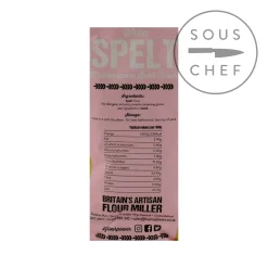 Matthews Cotswold Flour Ingredients Brands|Made In The Uk^Matthews Cotswold Stoneground Light Spelt Flour, 1.5kg