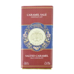 Mazet de Montargis Ingredients Brands|Chocolate & Sweets^Mazet Milk Salted Caramel Chocolate Bar, 100g