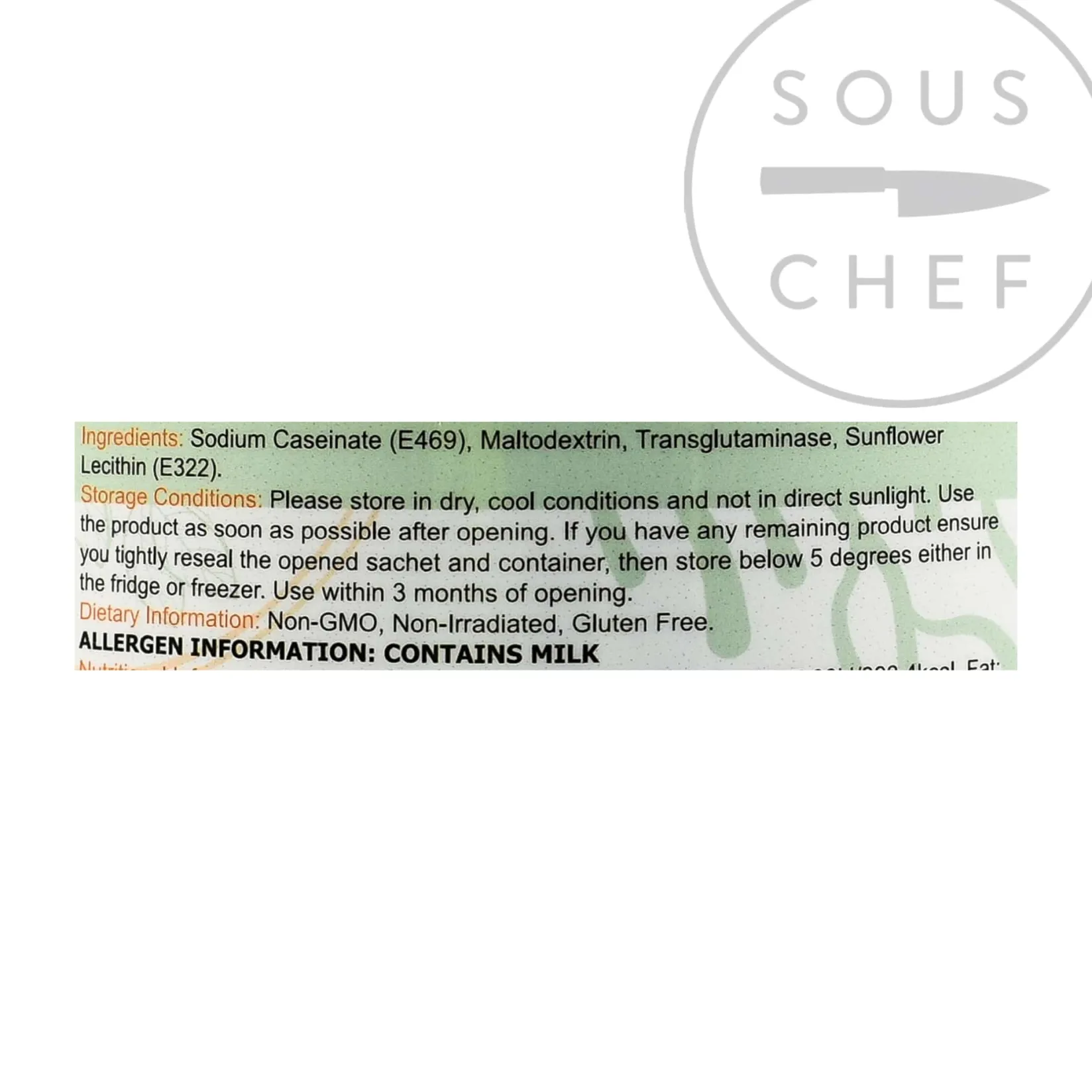 Special Ingredients Ingredients Brands|Baking Ingredients^Meat Glue / Transglutaminase, 100g