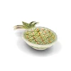 Gorky Pottery Plates|Crockery & Dinnerware^Mexican Hand Painted Green and Yellow Pineapple Large Plate, 23cm