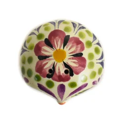 Gorky Pottery Mexican Ingredients|Table Setting^Mexican Hand Painted Purple Owl Salt & Pepper Shaker Set