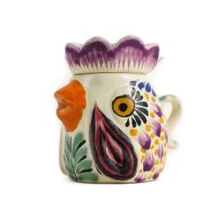 Gorky Pottery Mexican Ingredients|Tableware Brands^Mexican Hand Painted Rooster Sugar Bowl
