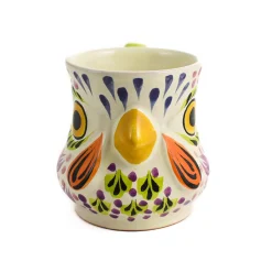Gorky Pottery Mexican Ingredients|Tableware Brands^Mexican Hand Painted Rooster Mug with Green Detail