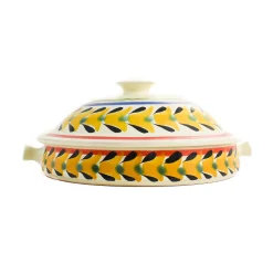 Gorky Pottery Mexican Ingredients|Tableware Brands^Mexican Hand Painted Rooster Tortilla Warmer, 22cm