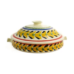 Gorky Pottery Mexican Ingredients|Tableware Brands^Mexican Hand Painted Rooster Tortilla Warmer, 22cm
