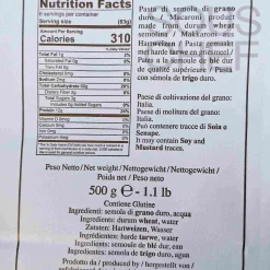 Michele Portoghese Ingredients Brands|Pasta, Rice & Beans^Taccozzelle, 500g