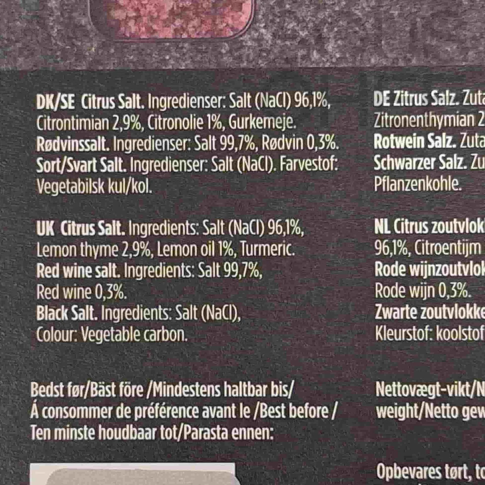 Mill & Mortar Ingredients Brands|Herbs & Spices^Finishing Salt Flakes Gift Set