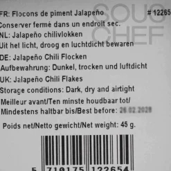 Mill & Mortar Mexican Ingredients|Herbs & Spices^Jalapeno Flakes, 45g