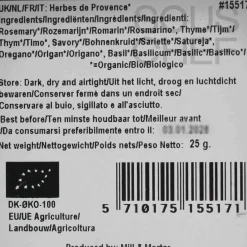 Mill & Mortar French Ingredients|Herbs & Spices^Organic Herbes de Provence, 25g
