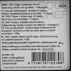 Mill & Mortar Middle Eastern Ingredients|Herbs & Spices^Organic Pul Biber Chilli, 45g