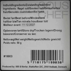 Mill & Mortar Ingredients Brands|American Ingredients^Smoked Salt Flakes, 80g