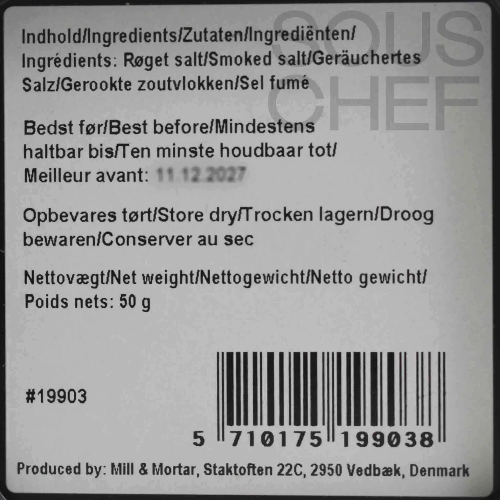 Mill & Mortar Ingredients Brands|American Ingredients^Smoked Salt Flakes, 80g