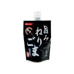 Mitake Ingredients Brands|Japanese Ingredients^Umami Nerigoma Kuro - Black Sesame Paste, 120g