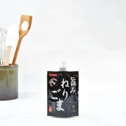 Mitake Ingredients Brands|Japanese Ingredients^Umami Nerigoma Kuro - Black Sesame Paste, 120g