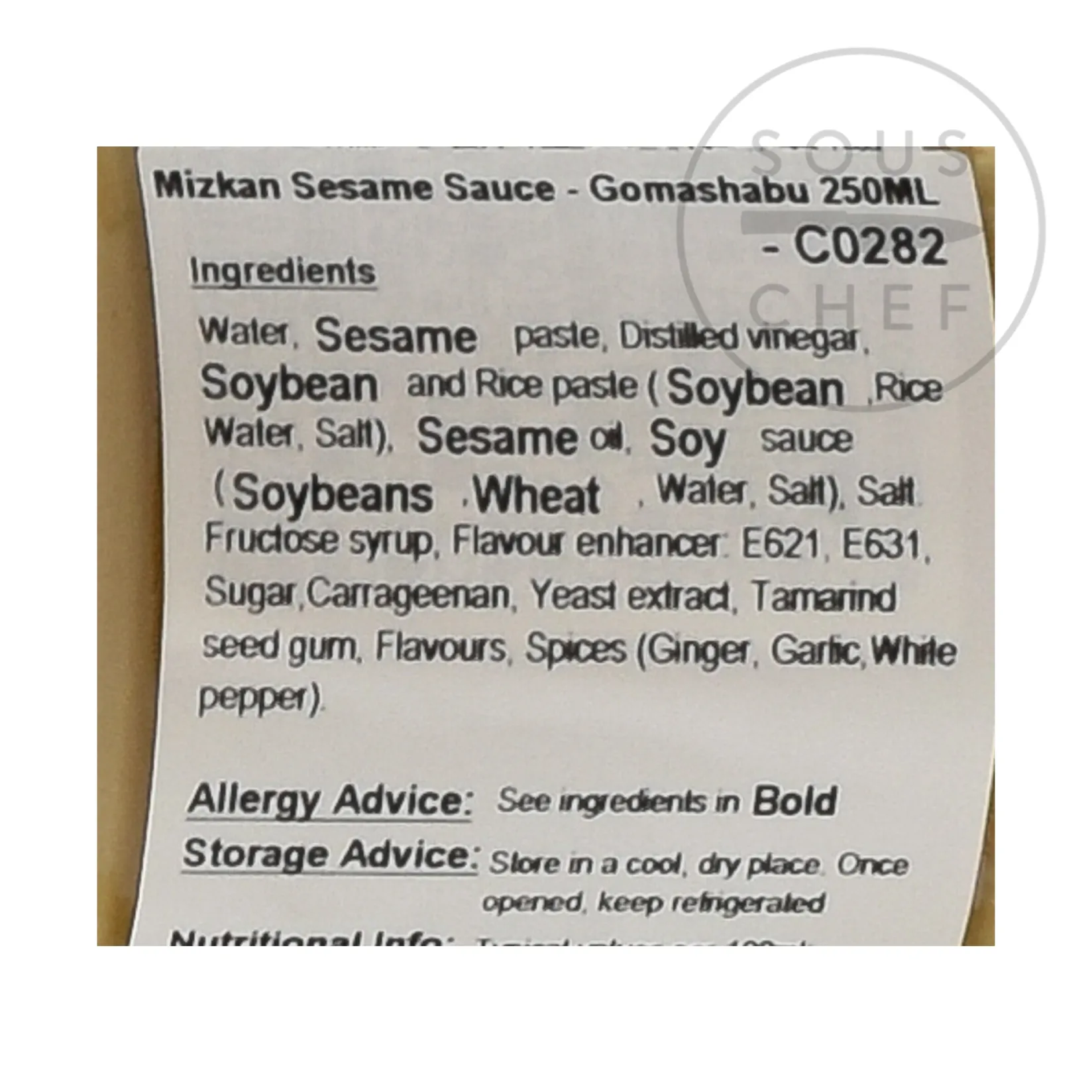 Mizkan Ingredients Brands|Japanese Ingredients^Gomashabu Sesame Dressing, 250ml
