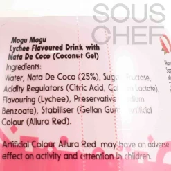 Mogu Mogu Ingredients Brands|Southeast Asian Ingredients^Nata De Coco Lychee Drink, 1 Litre