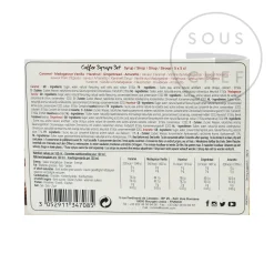 Monin Ingredients Brands|Drinks^Coffee Syrup Set, 5x50ml