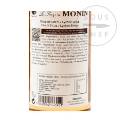 Monin Ingredients Brands|Drinks^Lychee Syrup 70cl