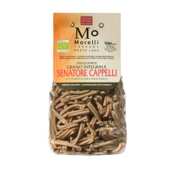 Morelli Italian Ingredients|Pasta, Rice & Beans^Organic Strozzapreti Senatore Cappelli Wholemeal Pasta, 500g