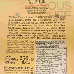 Morelli Ingredients Brands|Italian Ingredients^Tagliatelle Eggs Matassa Pasta, 250g