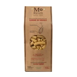 Morelli Ingredients Brands|Italian Ingredients^Tortiglioni Pasta with Wheat Germ, 500g