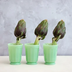 Mosser Glass Tableware Brands|American Ingredients^Jade Milk Glass Tumbler