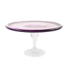 Alessandro Coppola Tableware Brands^Murano Glass Amethyst Cake Stand, 25cm