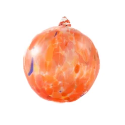 Alessandro Coppola Tableware Brands|Table Setting^Murano Glass Decorative Sphere Ornament, Orange
