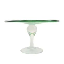 Alessandro Coppola Tableware Brands^Murano Glass Green Cake Stand, 25cm
