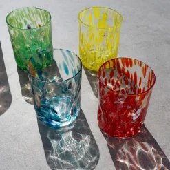 Alessandro Coppola Table Setting|Drinking Glasses^Murano Glass Tumbler, Green