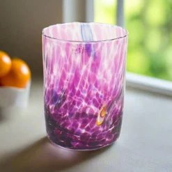 Alessandro Coppola Tableware Brands^Murano Glass Tumbler, Purple