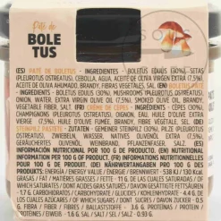 Pate Artesanal Ingredients Brands|Spanish Ingredients^Mushroom Pate, 110g