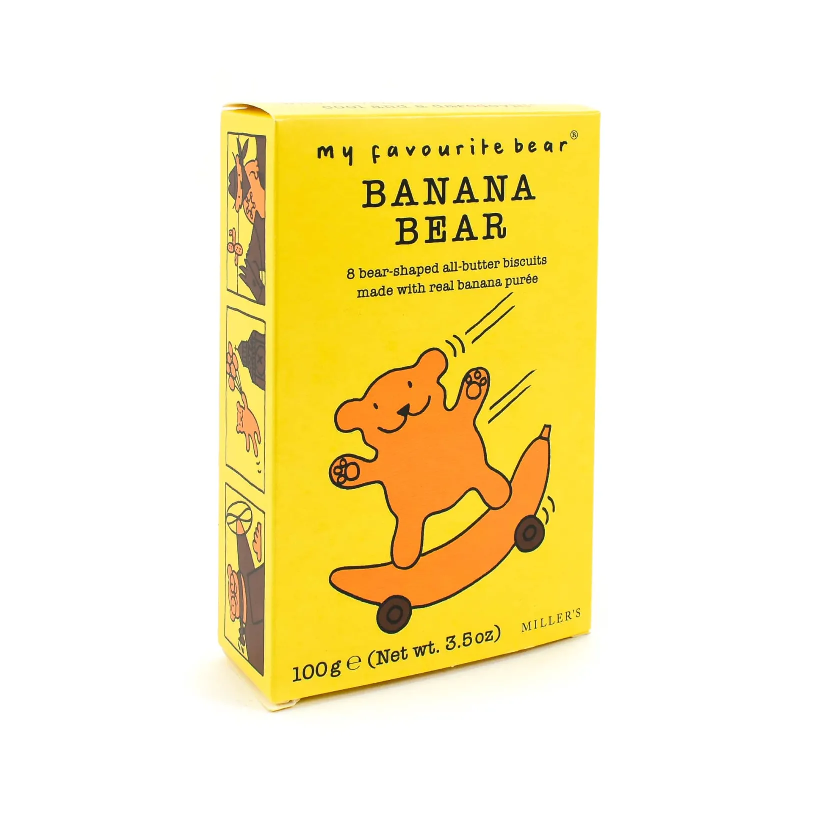 Artisan Biscuits Ingredients Brands|Made In The Uk^My Favourite Bear Banana Biscuits, 100g