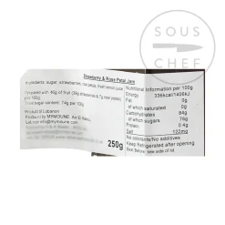 Mymoune Ingredients Brands|Middle Eastern Ingredients^Strawberry & Rose Petal Jam, 250g