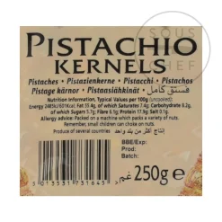 Natco Ingredients Brands|Indian Ingredients^Pistachio Kernels, 250g