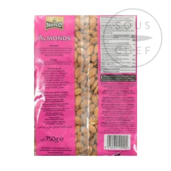 Natco Ingredients Brands|Indian Ingredients^Whole Almonds, 750g