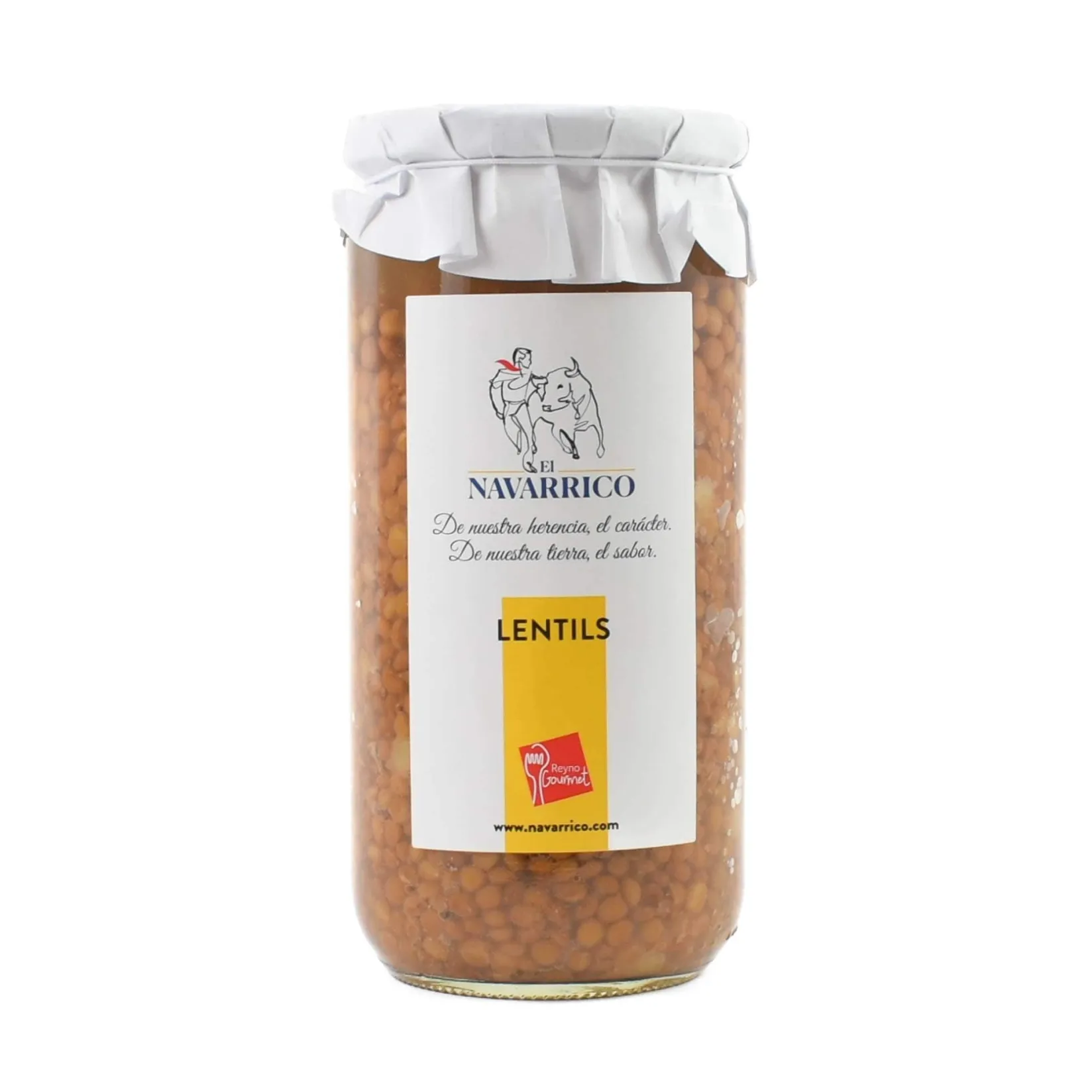 Navarrico Spanish Ingredients|Pasta, Rice & Beans^Lentejas - Brown Lentils, 700g