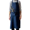 Linen Tales Kitchen Textiles & Clothing^Navy Chef Linen Apron