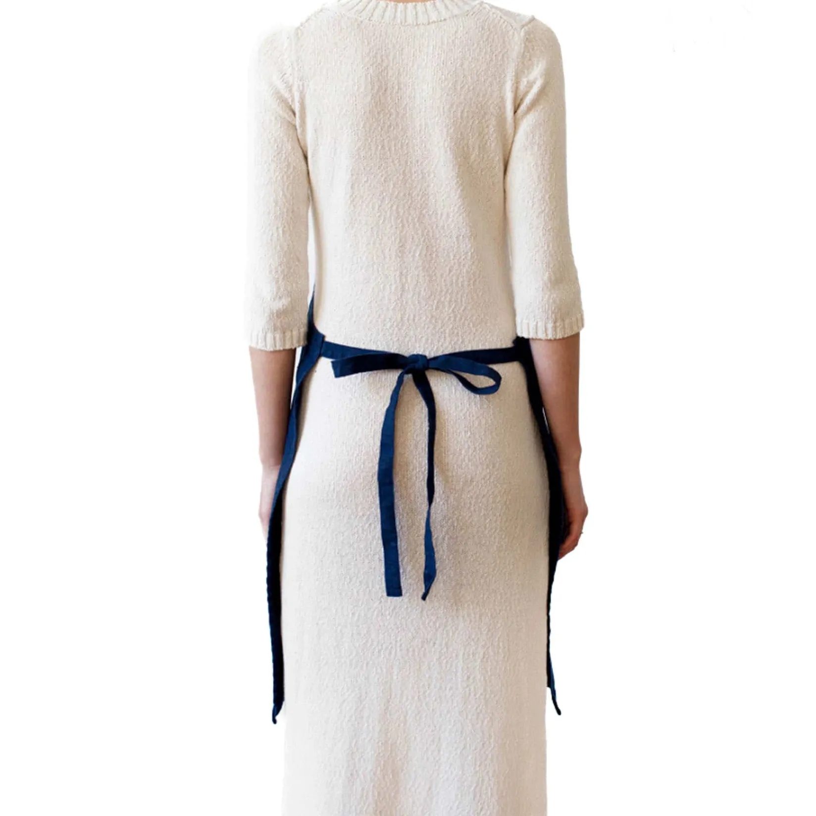 Linen Tales Kitchen Textiles & Clothing^Navy Daily Linen Apron