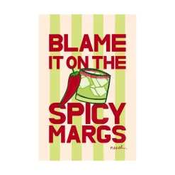 Neesh Home Kitchen Textiles & Clothing^Spicy Margs Tea Towel