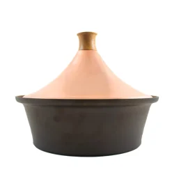 Netherton Foundry Made In The Uk|Pots & Pans^Copper Tagine with Spun Iron Base, 7 litre