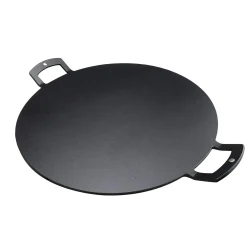 Netherton Foundry Baking Supplies & Equipment^Spun Iron Baking Griddle with Handles, 12"